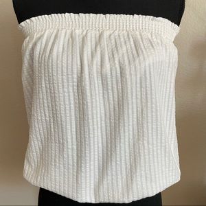 Anthropologie Strapless Top